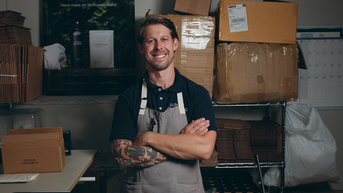 Shane, Founder of Sustain Grooming