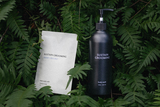 Sustainable skincare made easy with our powder to gel body wash