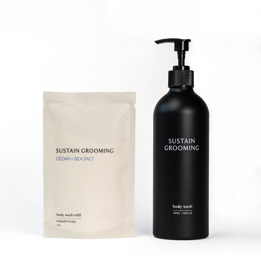 Body Wash & Refill with Reusable Bottle