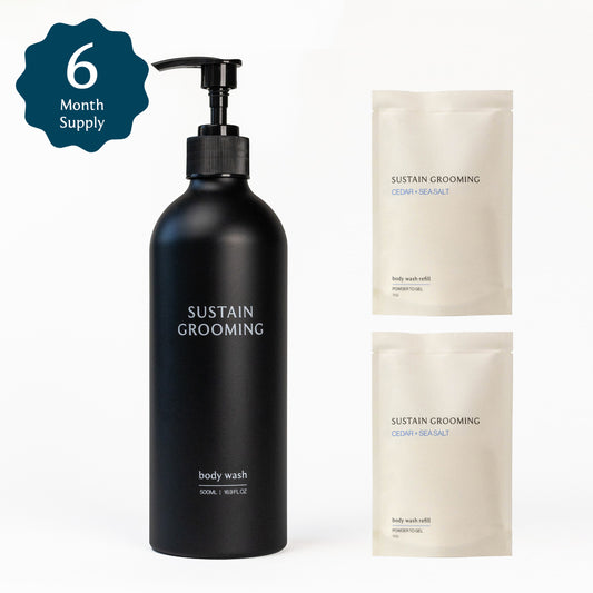 Refill Bundle: Body Wash & Refill with Reusable Bottle